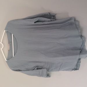 Soft Surroundings Siesta Key Tunic boho layered beachy green tunic size S